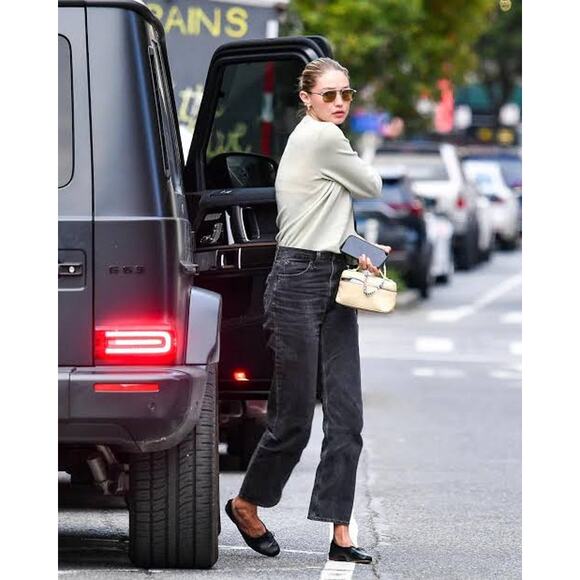 Mansur Gavriel Dream Ballerina Flats in Nude 41 - Picture 4 of 4